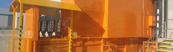 Recent Install of one of our Dock Loading Semi-Automatic Horizontal Balers